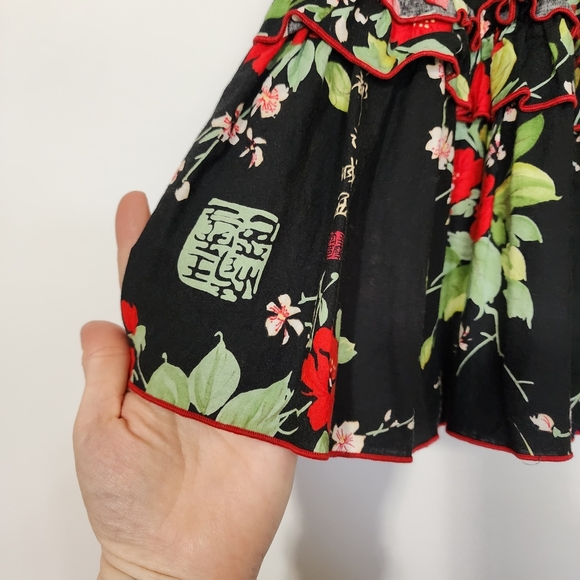 Vintage Floral A-Line Skirt - Picture 5 of 7